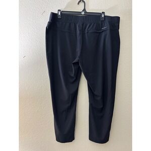 Eddie Bauer Traveler Ankle Pants Womens XXL Black Stretch Active Hiking A1012
